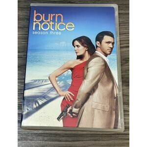 Burn Notice: Season 3 - DVD - Very Good - Gabrielle Anwar,Jeffrey Donovan- - 1